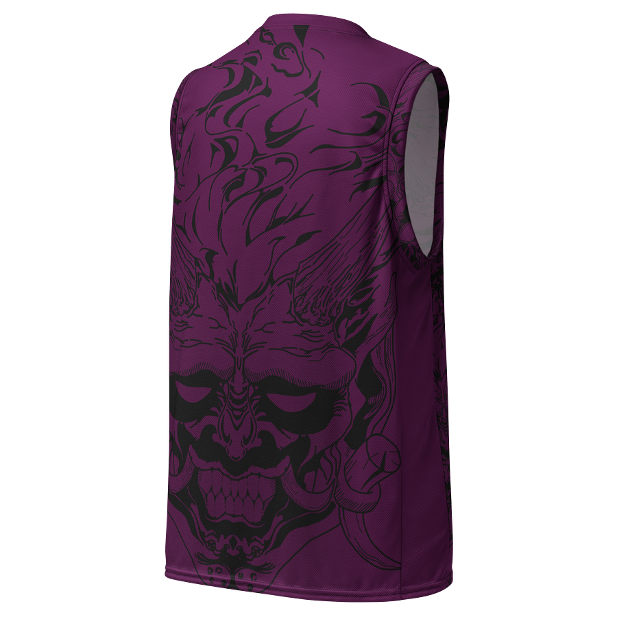 [ ONIFACE ] PURPLE/BLACK Basketball Jersey // SYN product image (3)