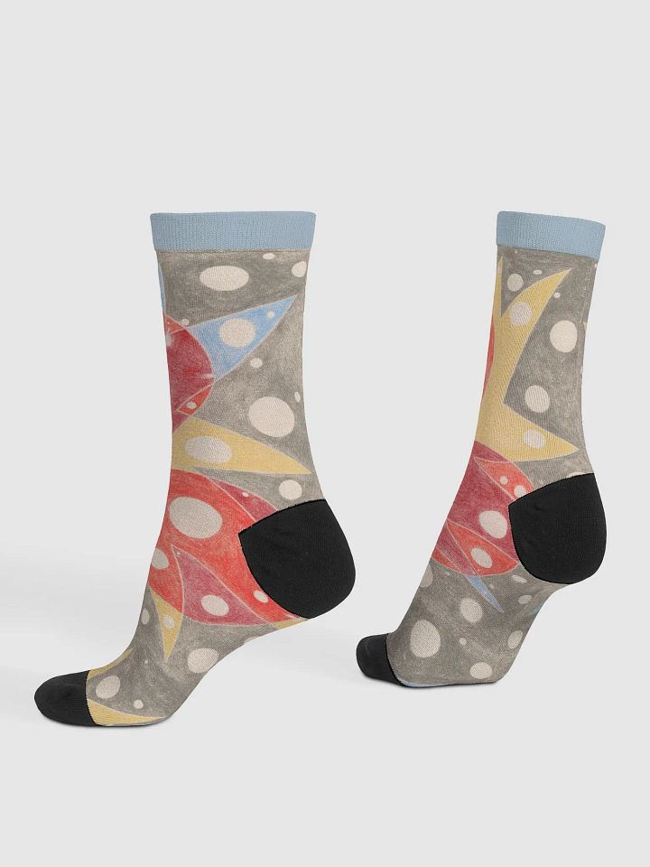 Cartoon conflict crew socks (var 2) product image (2)