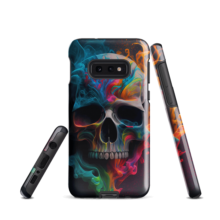 rainbow skull samsung case product image (3)