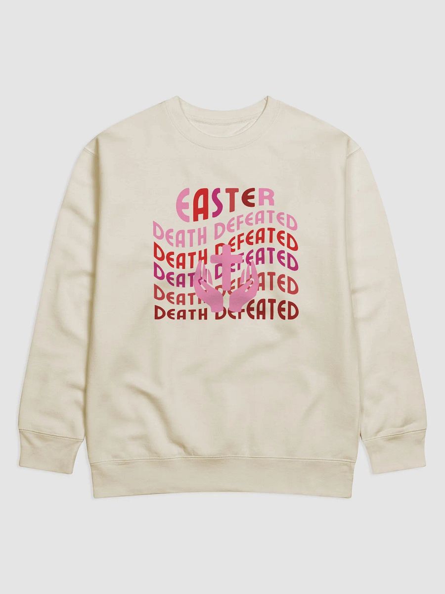 EASTER: Death Defeated, Christian Faith, Heritage Sweater product image (2)
