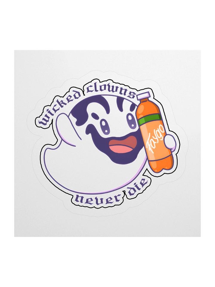 Juggalo Franklin the Ghost Sticker product image (1)