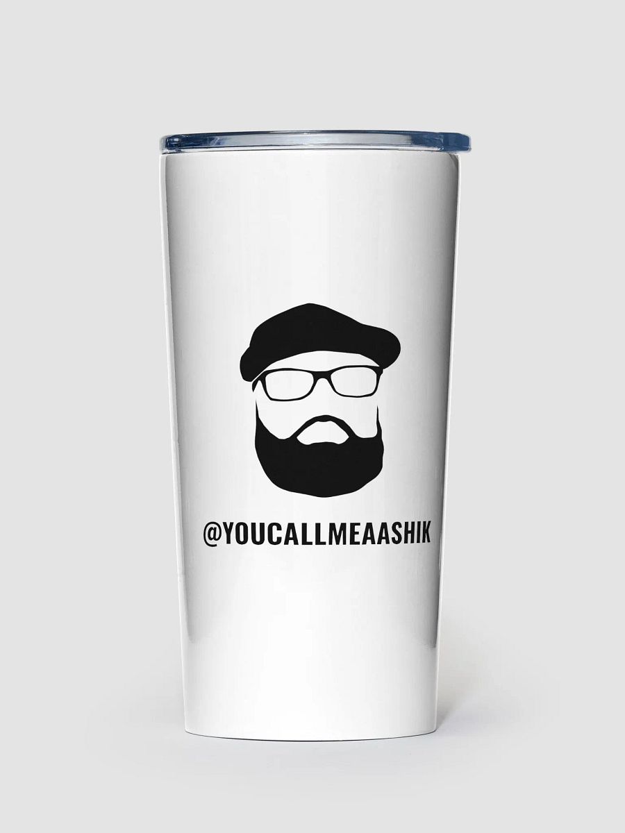 Youcallmeaashik White Tumbler product image (1)