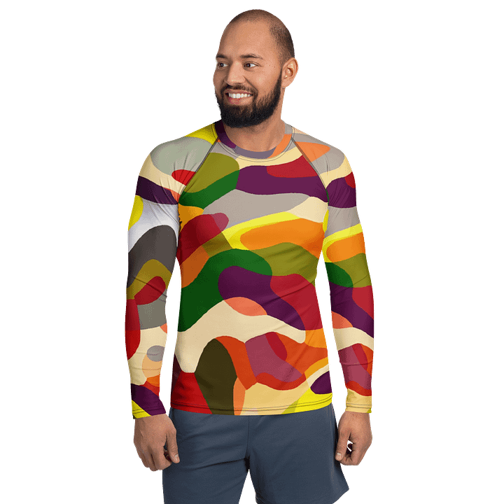 Mosaic Motion Men's Rash Guard product image (1)