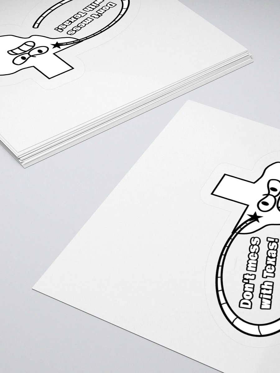 Don't mess with Texas! sticker product image (4)