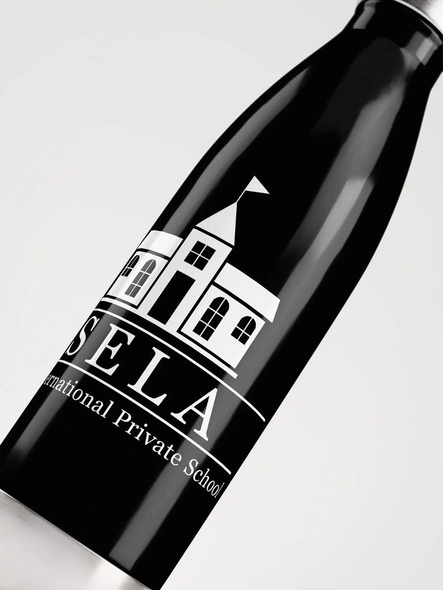 SELA Stainless Steel Water Bottle (black) product image (5)