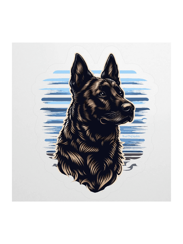 Noble Dutch Shepherd K9 Sticker product image (1)