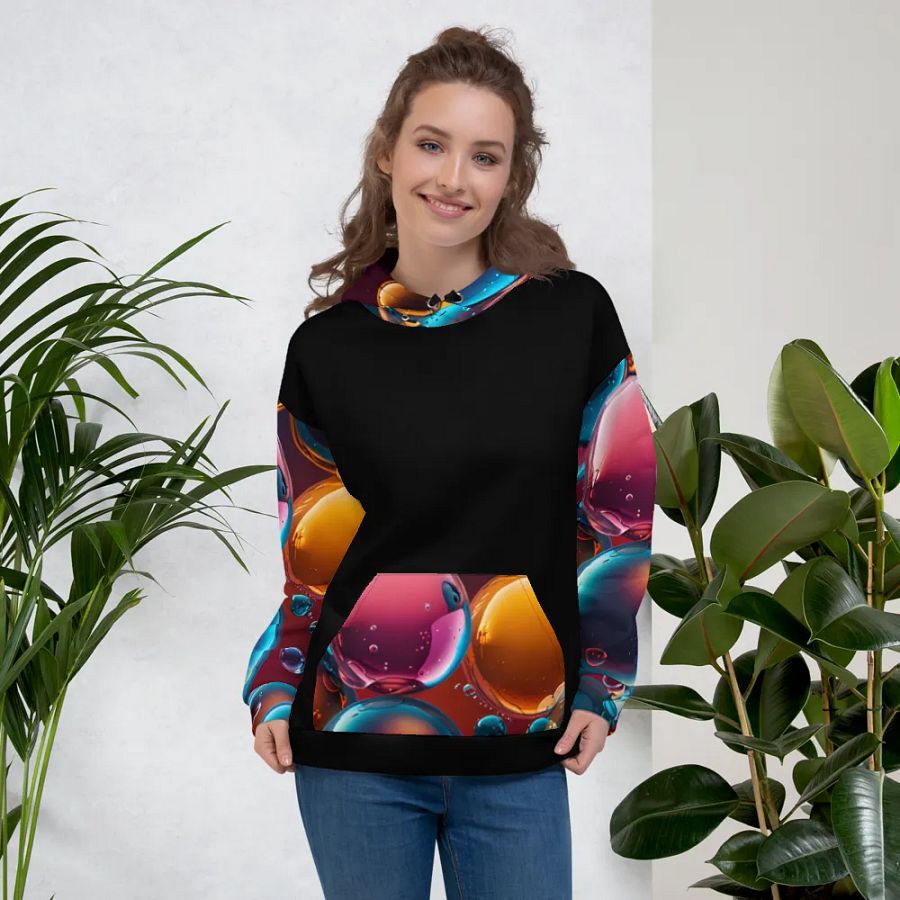 Bubbles V2 Unisex Hoodie product image (5)