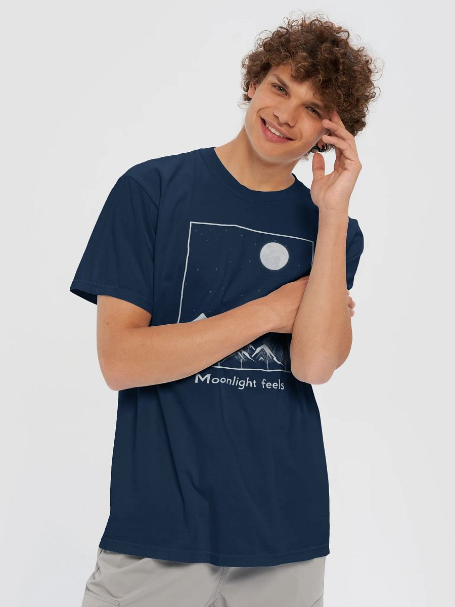 Moonlight feels T-Shirt For 2025 Spring product image (5)