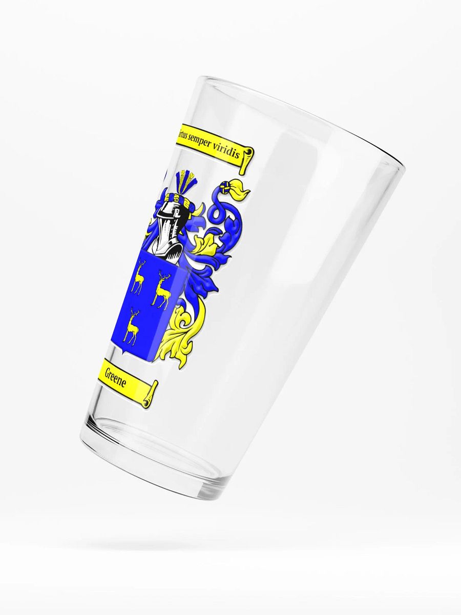 Greene Family Crest - Shaker Pint Glass product image (5)