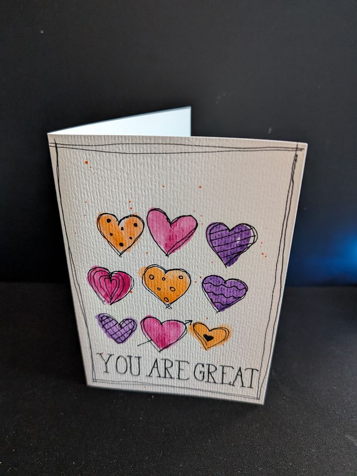Greeting Card "YOU ARE GREAT" product image (2)