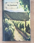 Orchard Notebook | Grapes Fruit Spiral Notebook product image (1)
