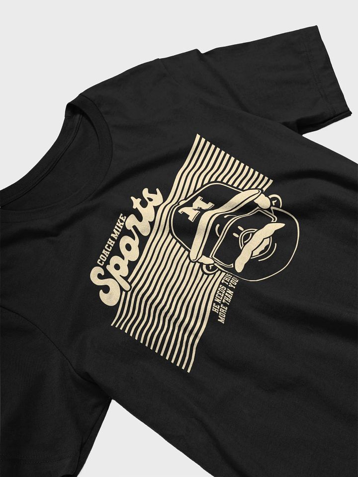 Coach Mike Sports T - Black/Cream product image (2)