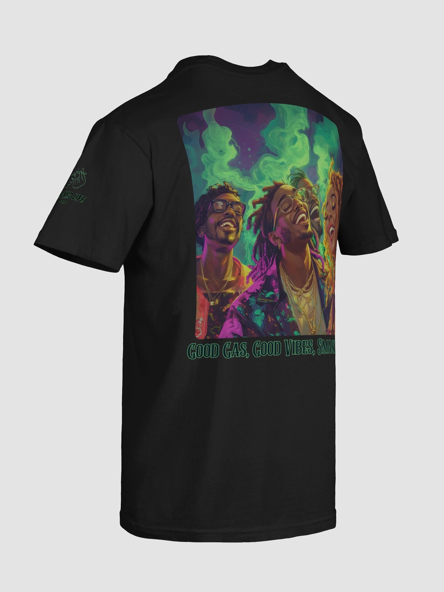 Good Gas, Good Vibes Tee – Smacked Life Society Unity Drop product image (57)