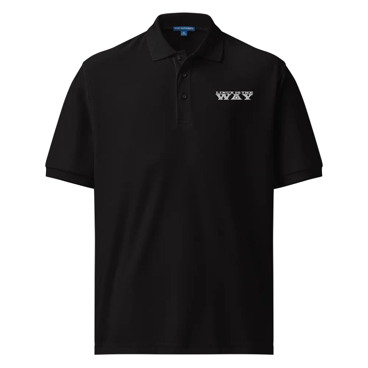 Linux is the Way Penguin Polo product image (1)