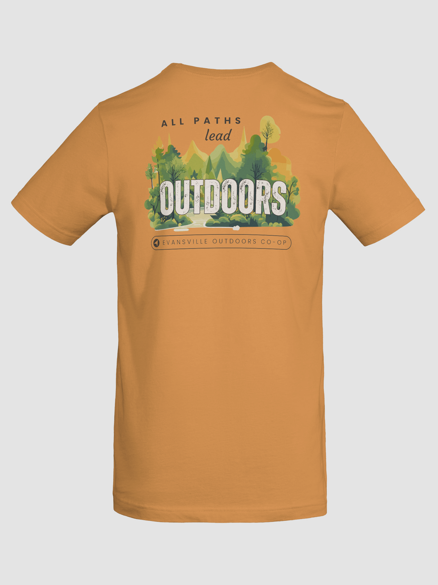 Cotton 2-Sided (Oranges, Dark Print) product image (8)
