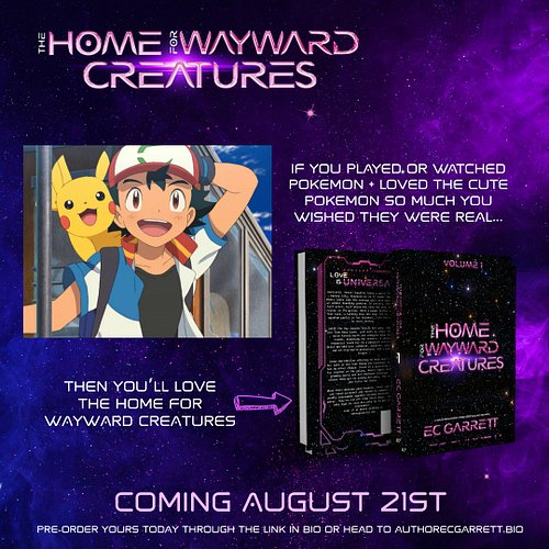 ⭐LOVE is UNIVERSAL⭐

Meet THE HOME FOR WAYWARD CREATURES (Vol 1), my new paranormal space romantasy series about the galaxy’s...