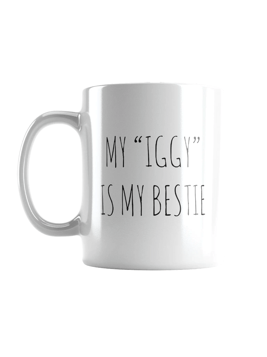 My "Iggy" Is My Bestie Minimalist Rustic Chic Mug product image (3)