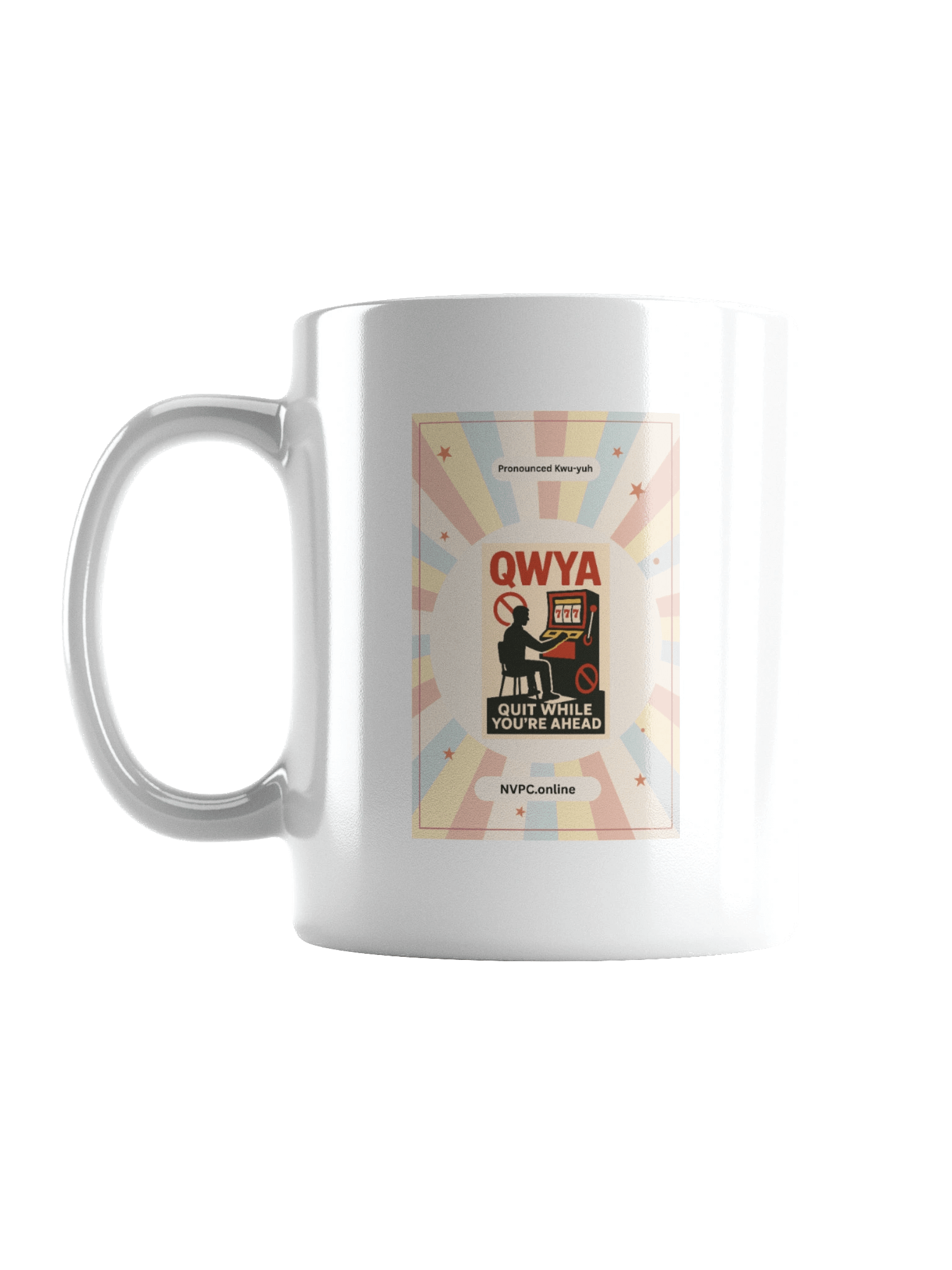 Quit While You're Ahead Mug - NVPC Online Edition product image (3)
