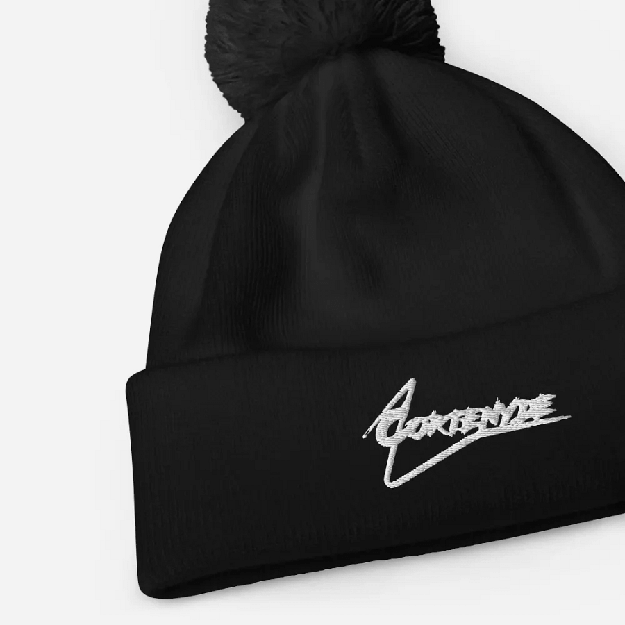 Cortenyde Embroidered Pom Pom Beanie product image (3)