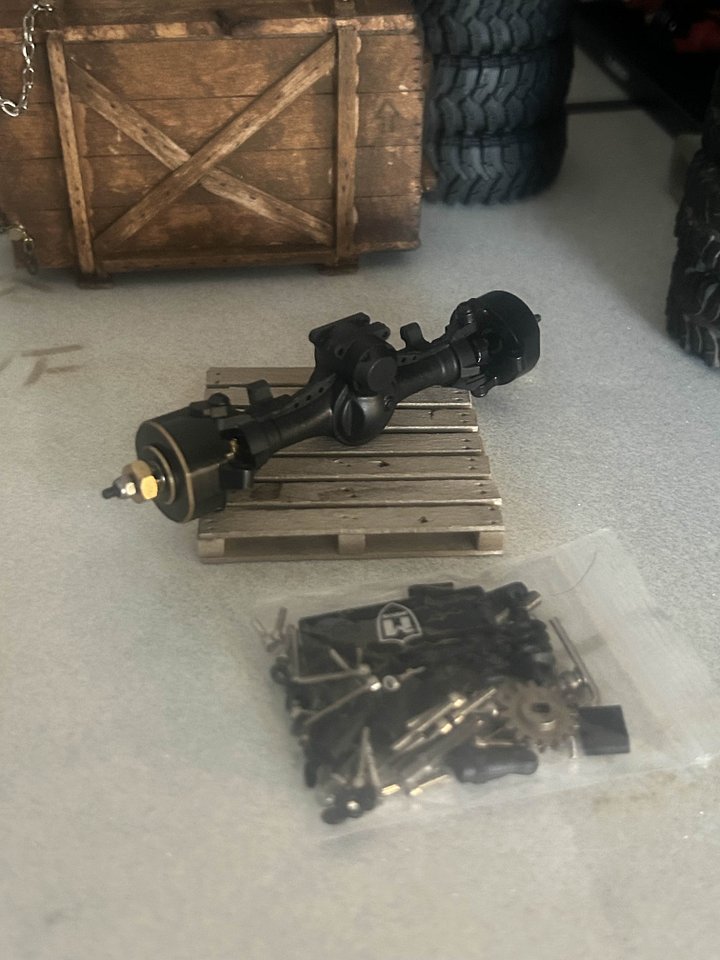 Meus V2 NYLON FRONT ONLY Axle product image (1)