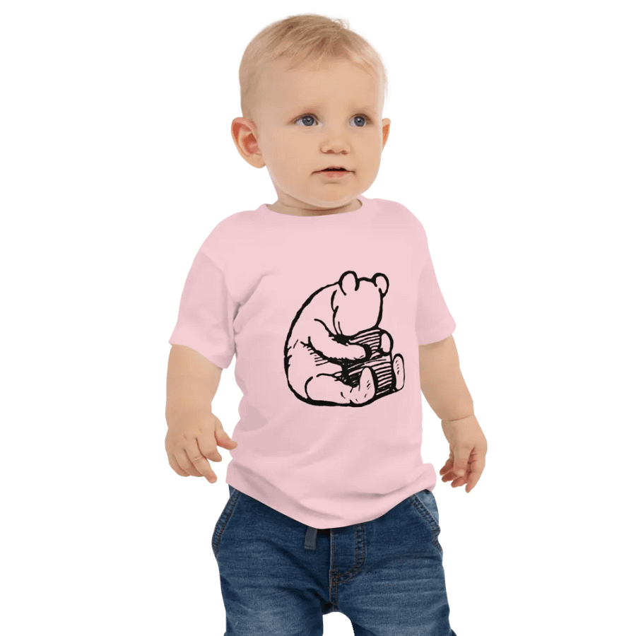 Pooh Bear & Honey Pot Baby Tee product image (2)