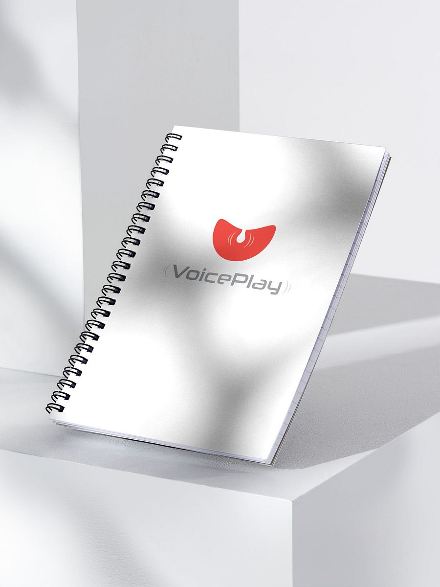 VoicePlay Logo Spiral Notebook product image (3)