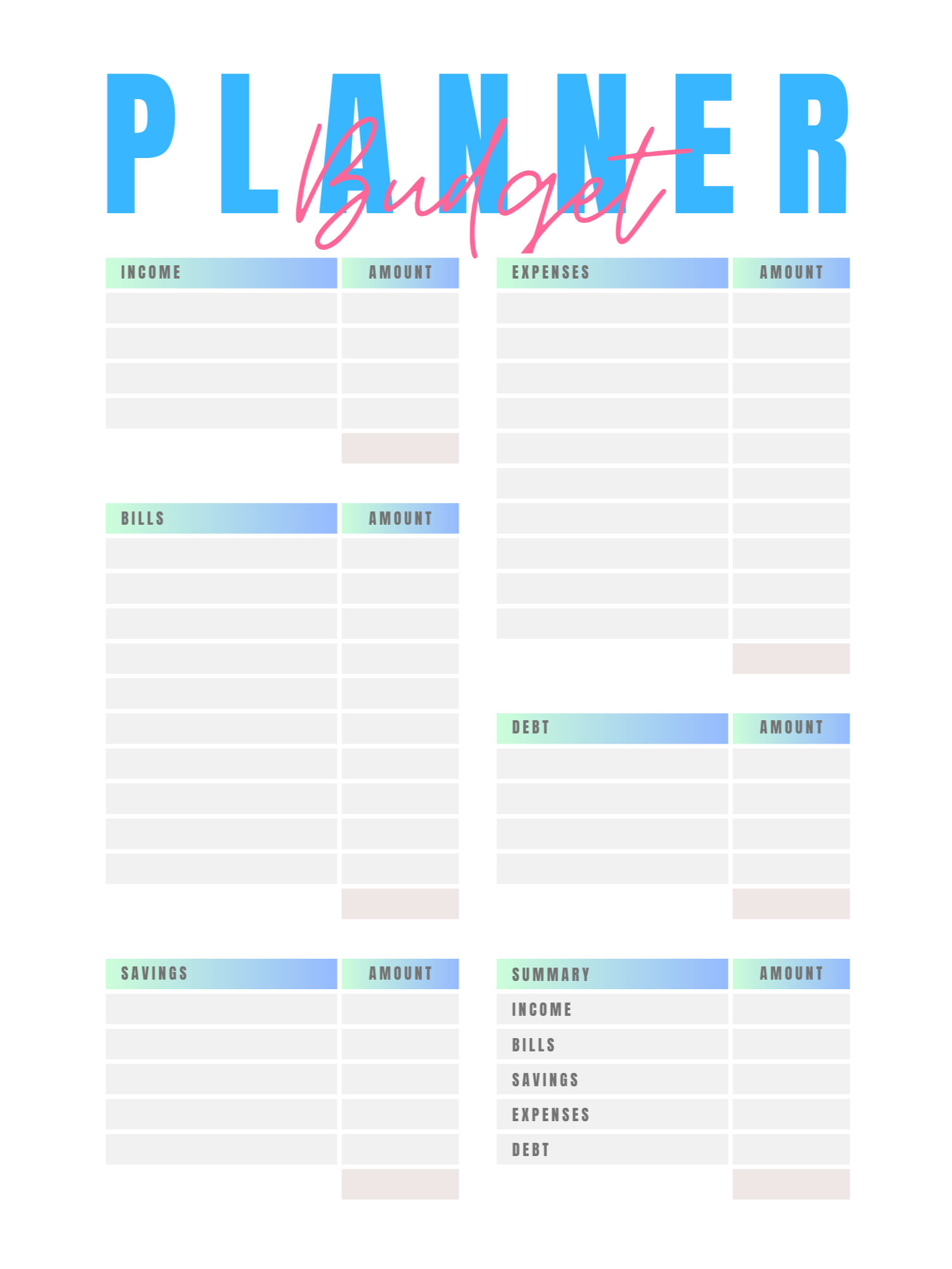 Budget Planner product image (1)