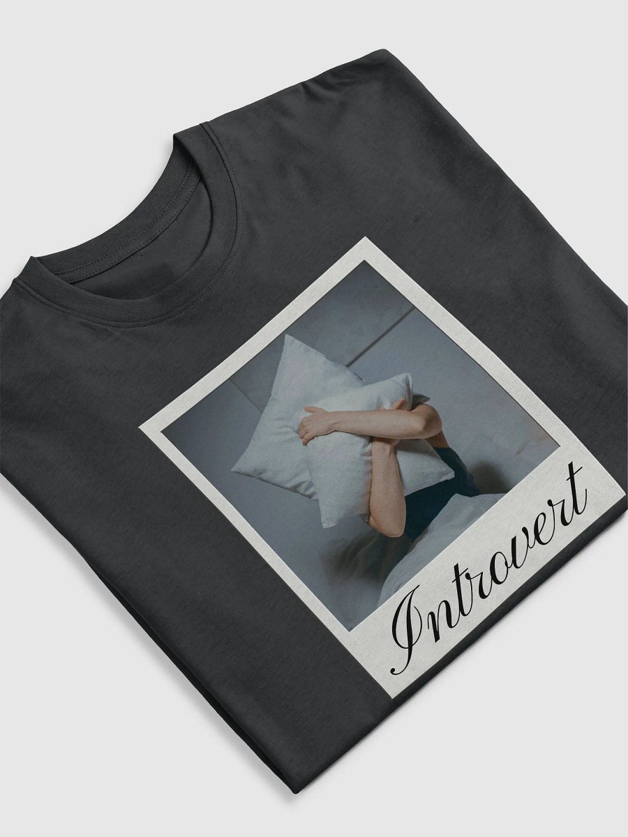 Introvert Vibes Pillow Tee product image (5)