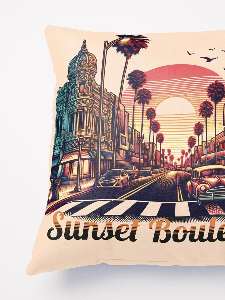 Sunset Boulevard Scenic Pillow product image (3)