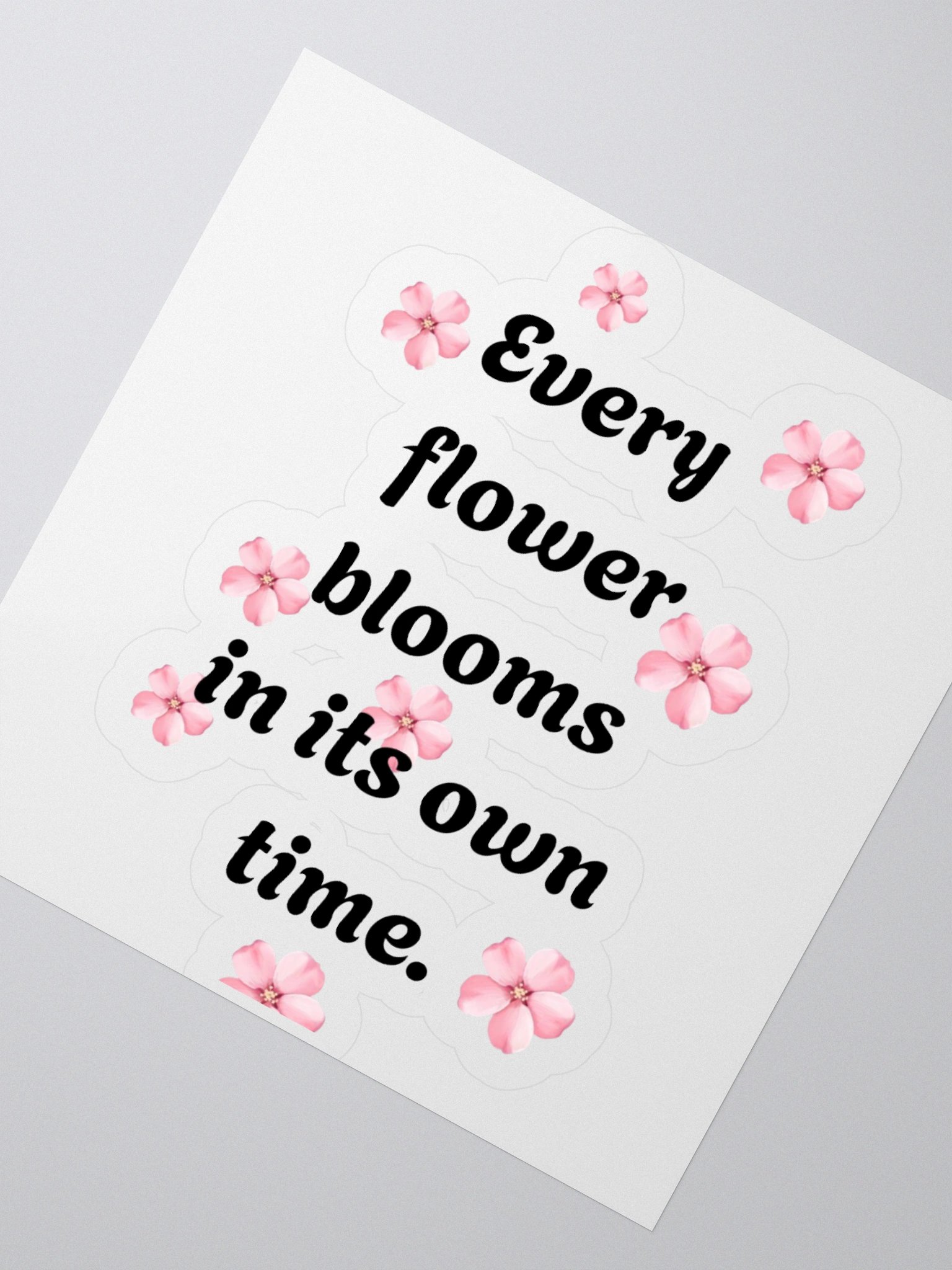 Every Flower Blooms Kiss Cut Stickers product image (4)
