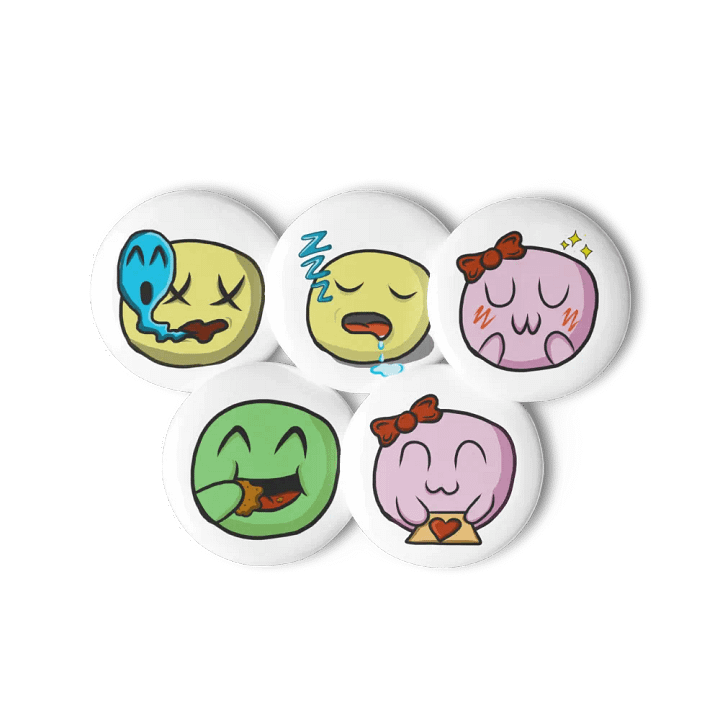 Dango OG Set - Pin Buttons product image (1)