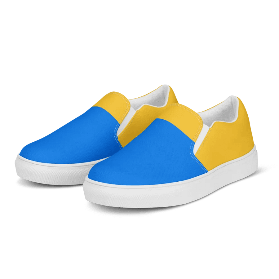 Sunshine Yellow Slip-On Canvas Shoes product image (3)
