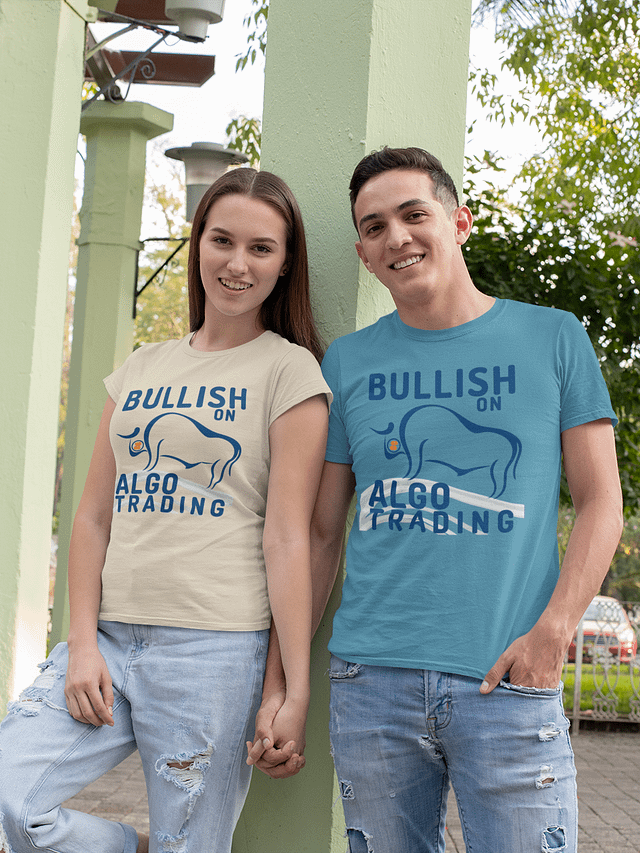Bullish on Algo Trading Triblend T product image (1)