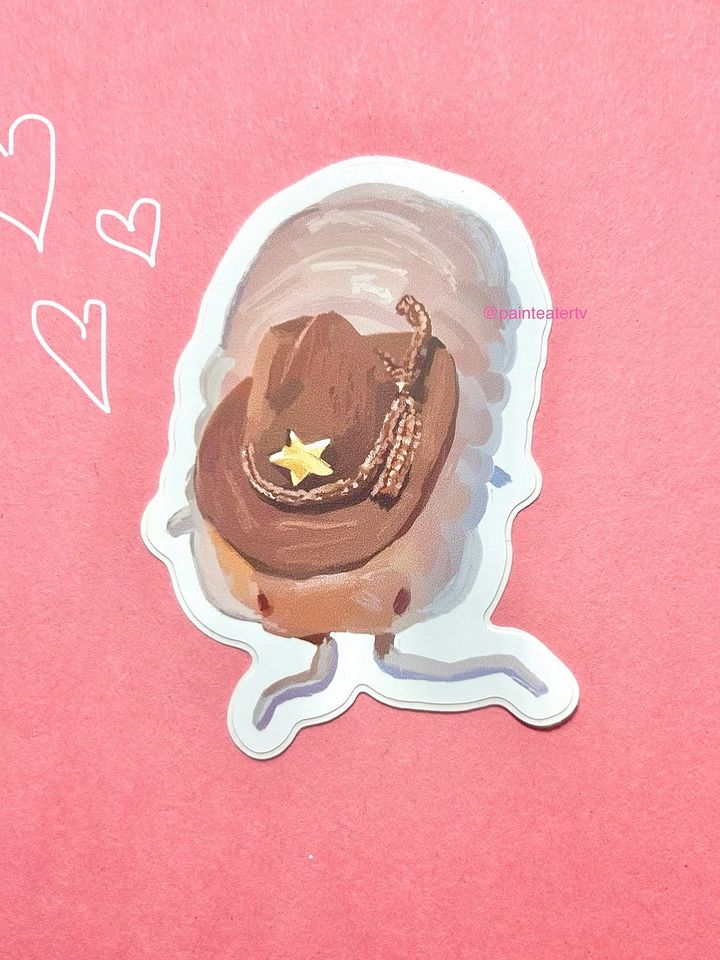 Cowboy Isopod Sticker product image (1)