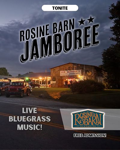 We'll getting things wound up early tonite at 5:45 p.m. with MacKenzie Bell & David Johnston; 6 p.m. - Open Mic; 6:30 - Floyd...