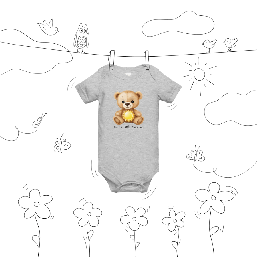 Sunshine Teddy Baby Onesie product image (24)