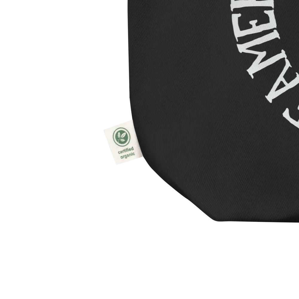 Dreamer Books Tote Bag (Black w/white logo) product image (2)