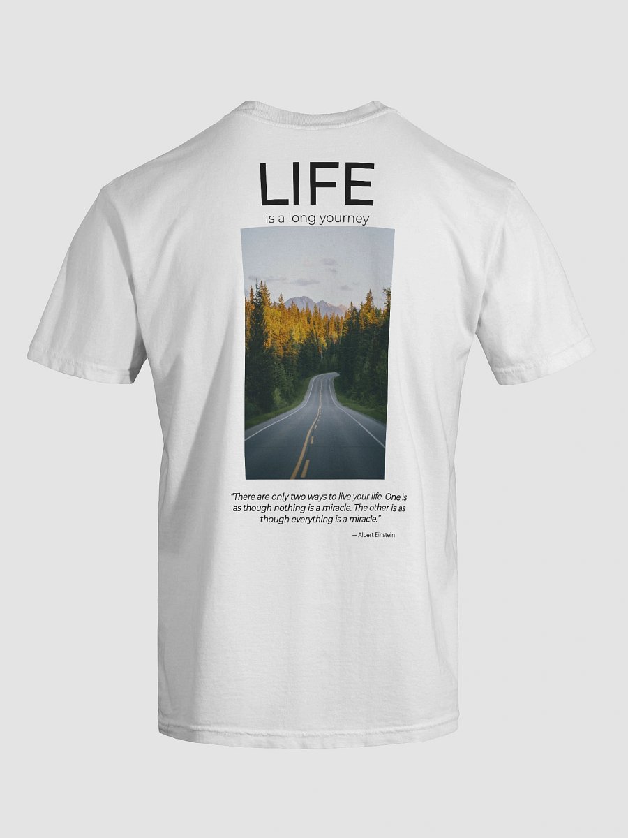 sketch. Albert Einstein Life Quote tee product image (9)