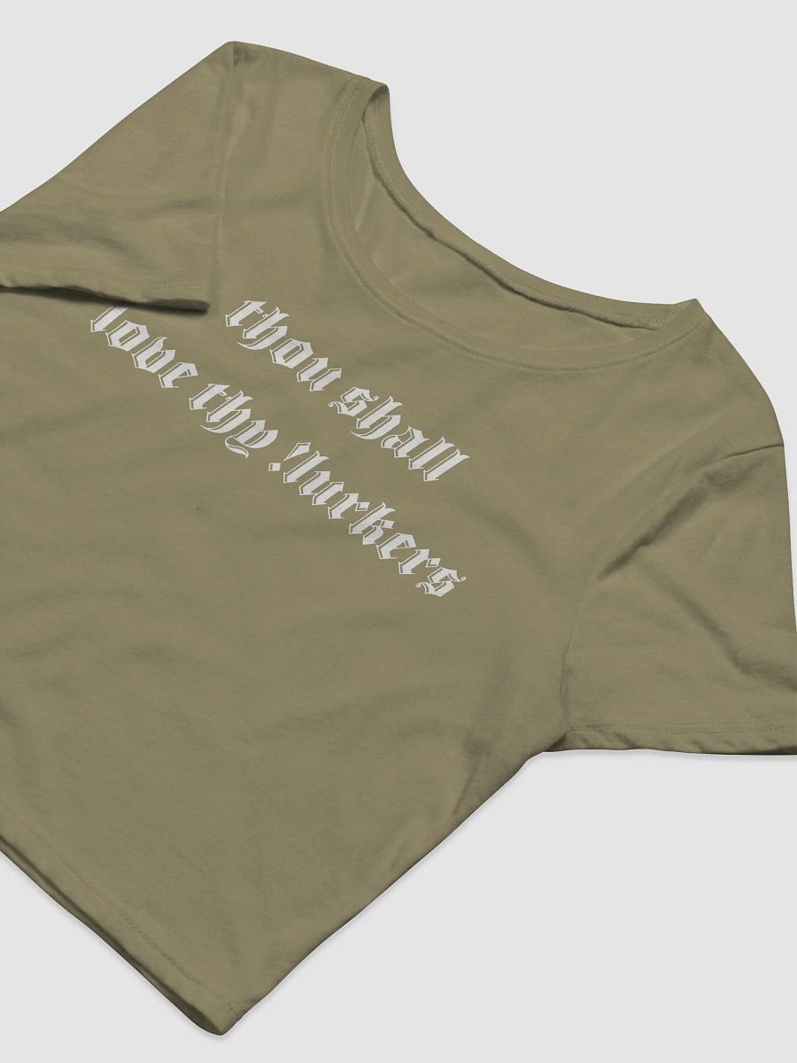 !lurkers crop top (white) (w) product image (3)