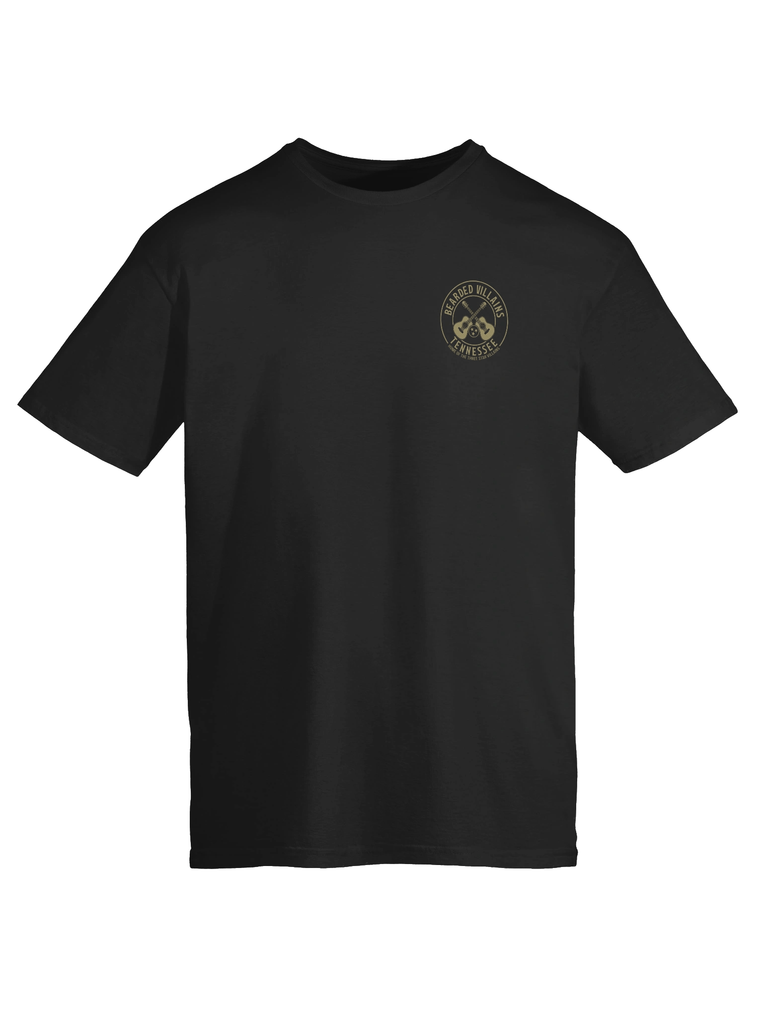 TSV Bearded Villains Tennessee Vandy Gold T-Shirt | Premium Brotherhood Tee | Southern Pride Apparel product image (9)