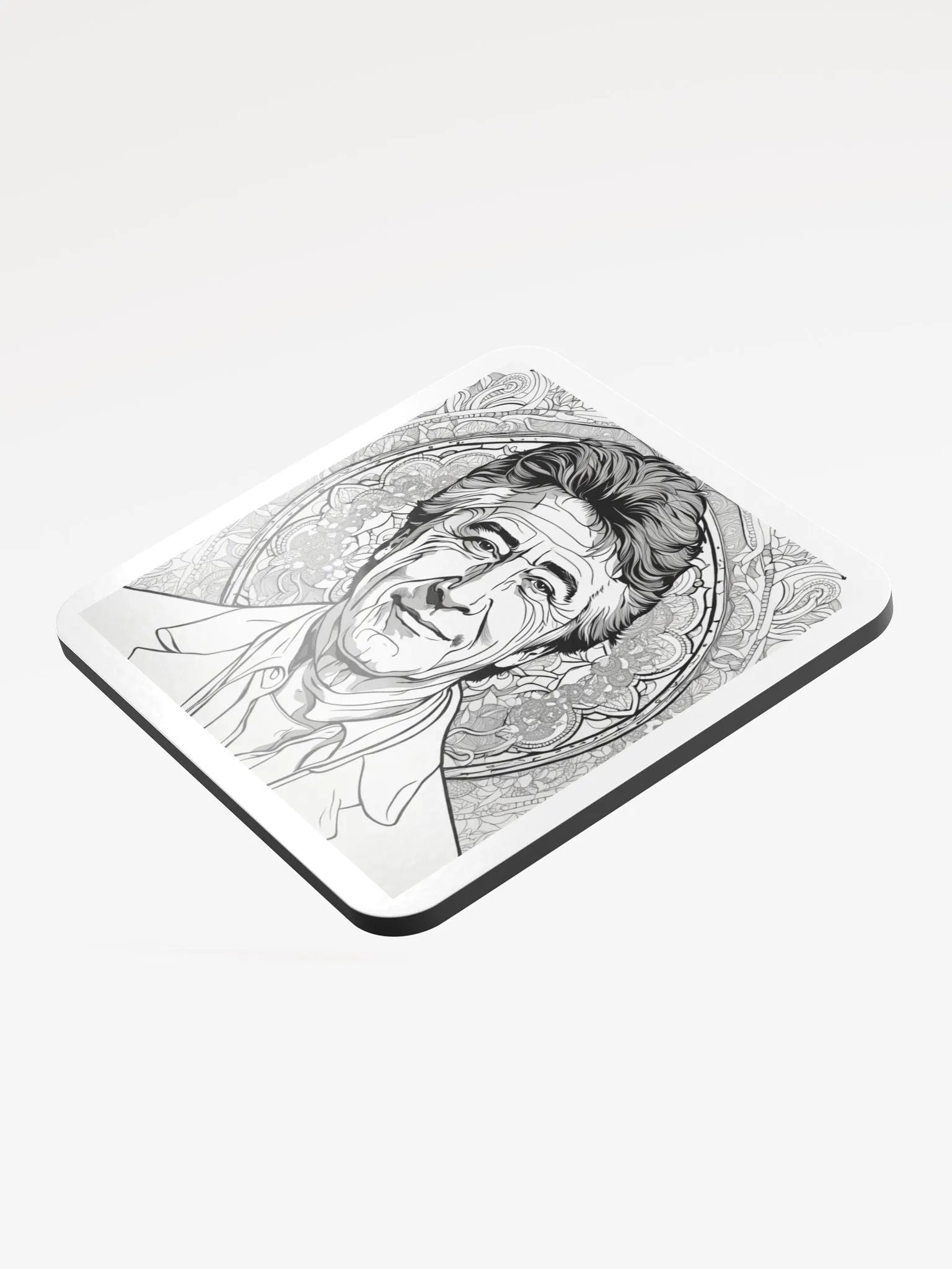 Elegant Wave Cork Coaster product image (3)