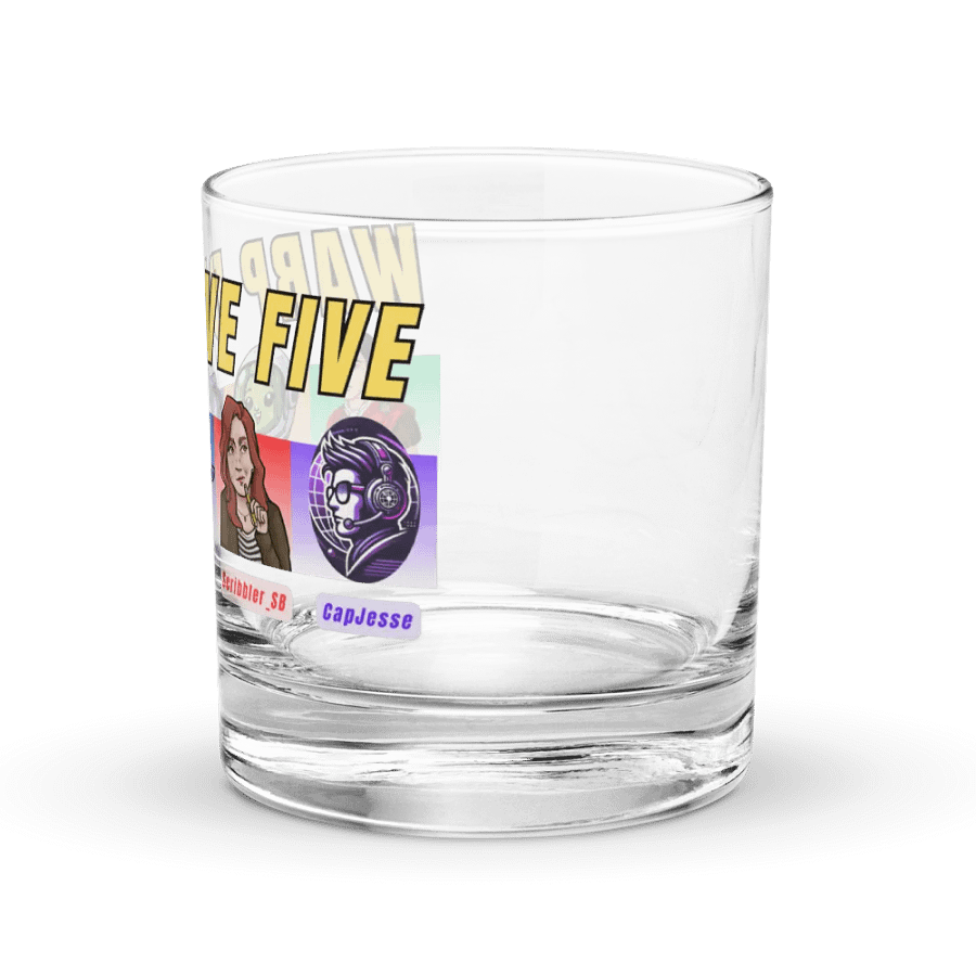 Warp Drive Five Rock Glass product image (2)