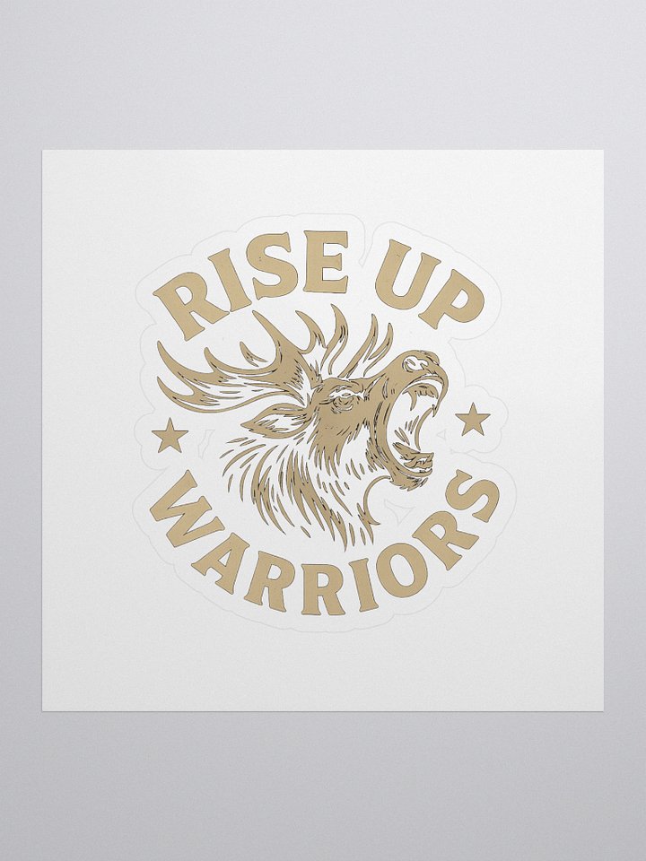 Rise Up Warriors - Sticker product image (1)