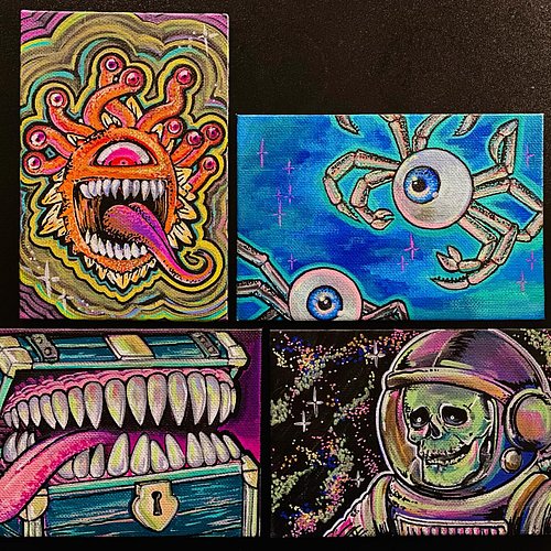 4” quickies, in case you missed them.
-> secretdungeon.club