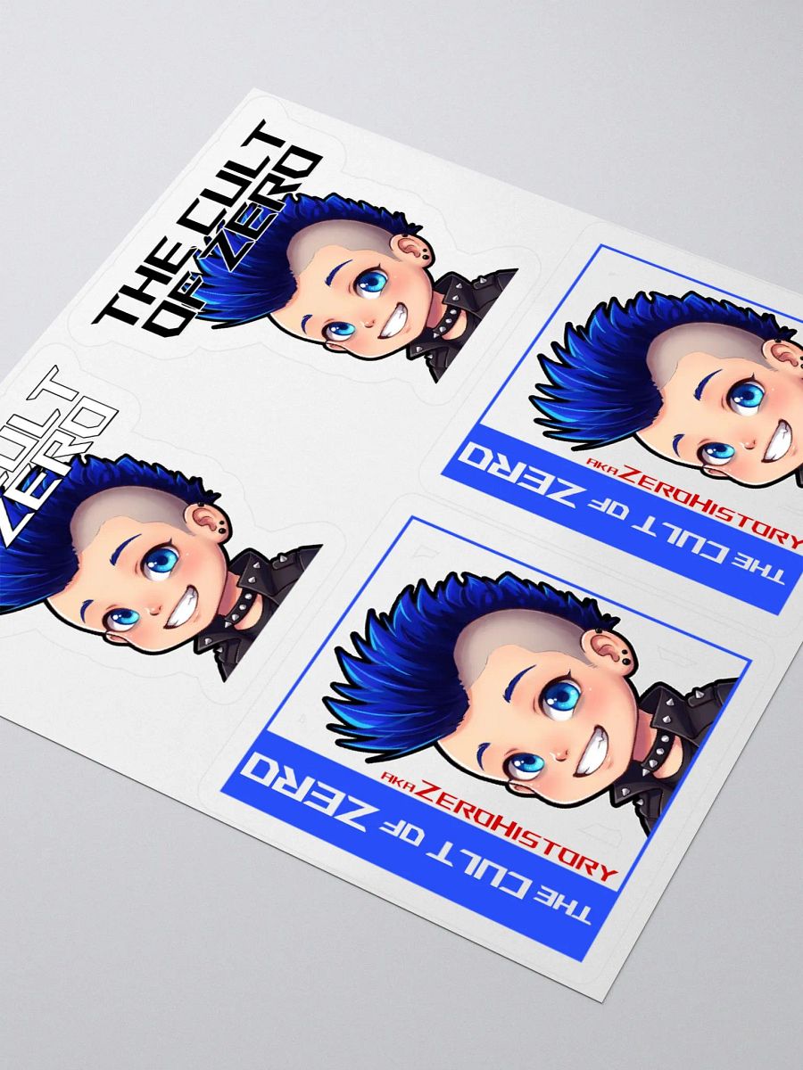 The Cult of Zero Stickers! product image (3)