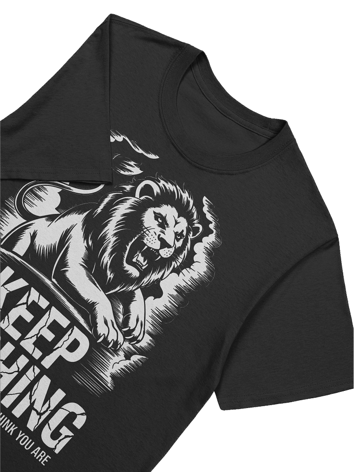 KEEP PUSHING V4 Graphic T-Shirt Snow product image (1)