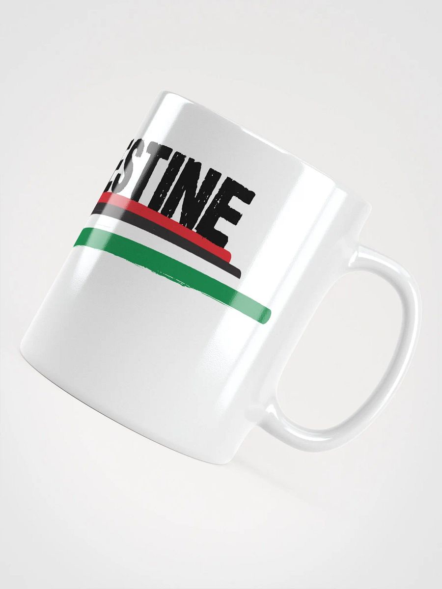 Palestine - Free Palestine - White Glossy Mug product image (4)