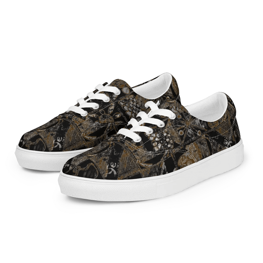 Geometric Glamour Lace-Up Shoes product image (2)