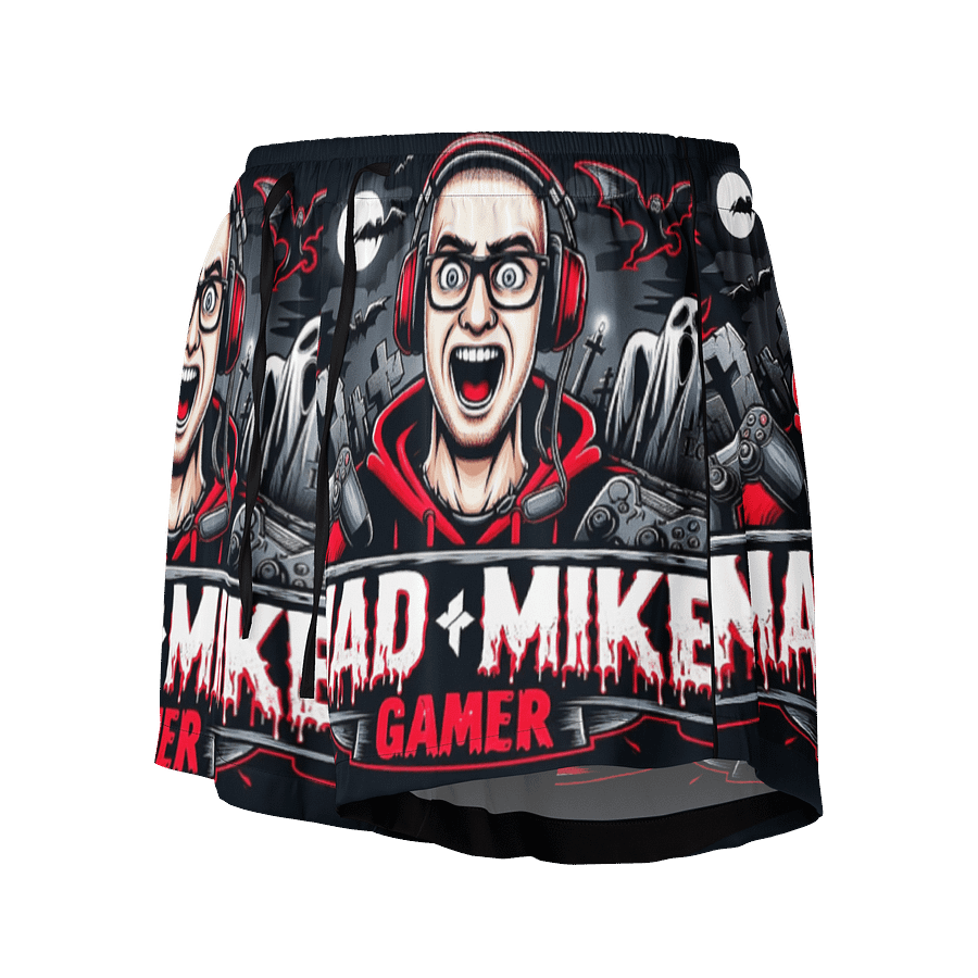 Mad Mike Gamer Night Vibes Pajama Shorts product image (1)