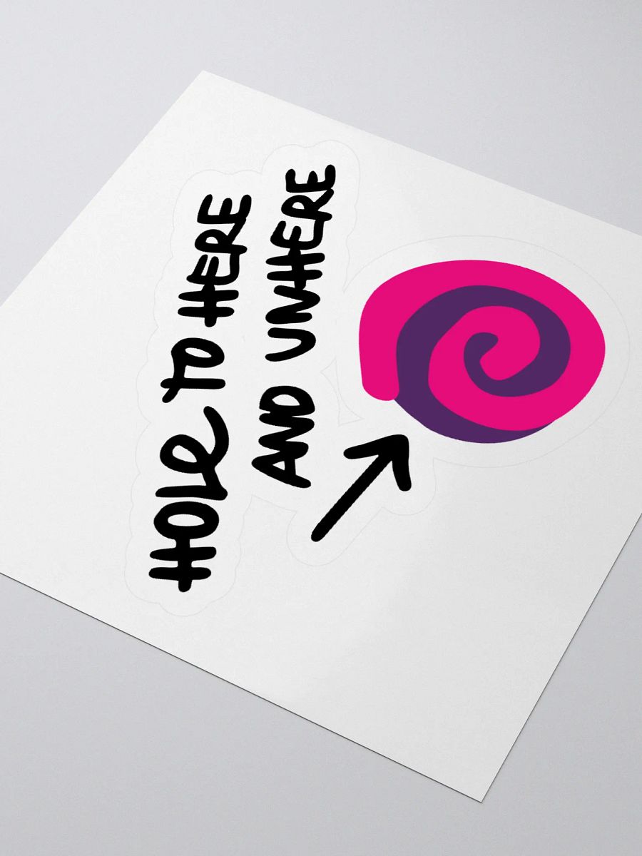 Lost Records: Bloom & Rage Hole to Here and Unhere Sticker product image (3)